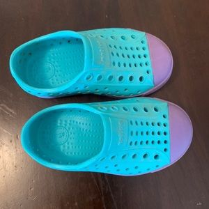 Native slip on shoes. Toddler size 6.